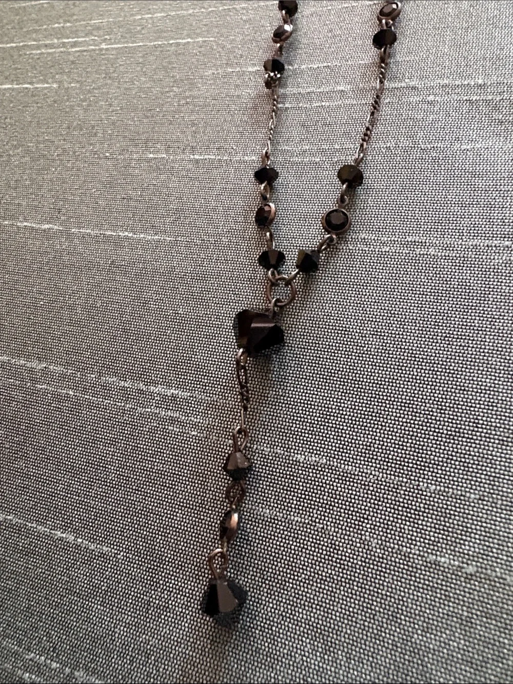Elegant Cheryl Reis Swarovski Crystal Drop Y-Necklace for Women